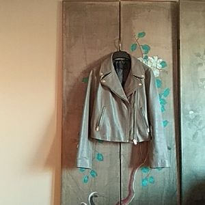 Jcrew /Leather moto jacket / size 12